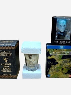 Game of Thrones BluRay Set & Loot Crate Items Bundle